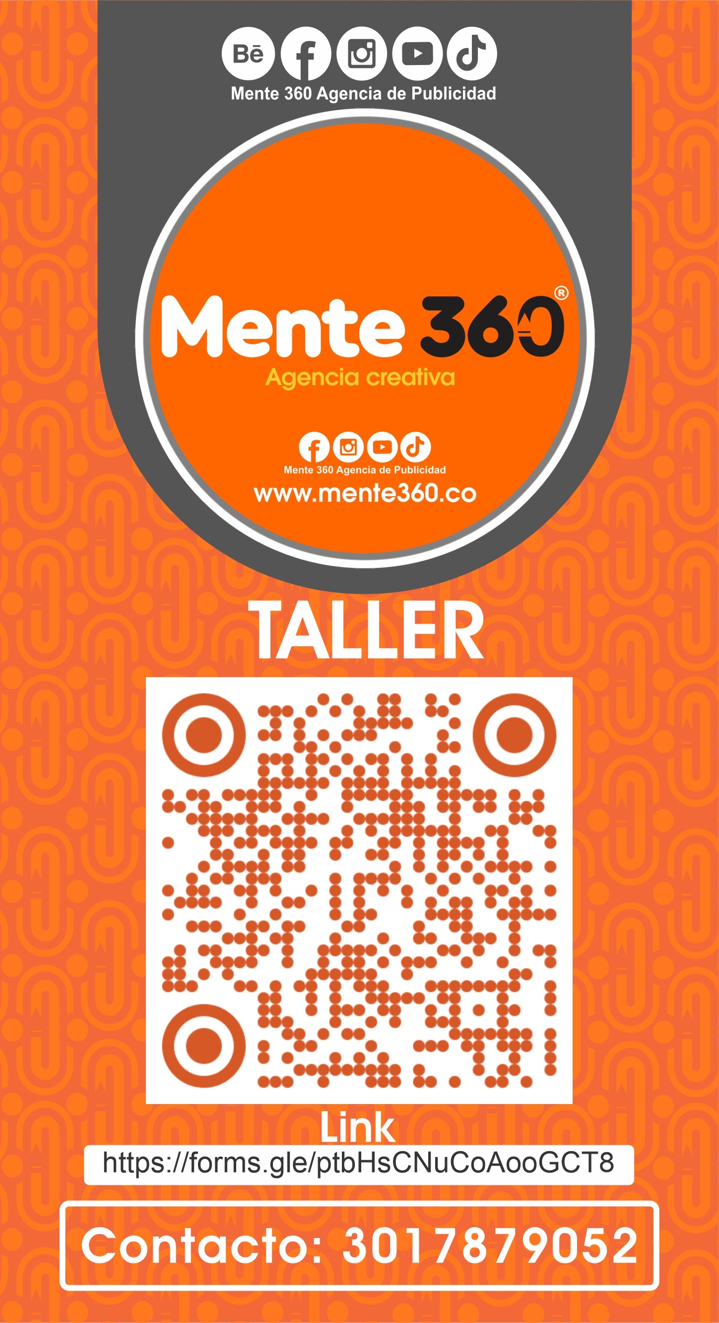 QR inscripción taller Mente 360
